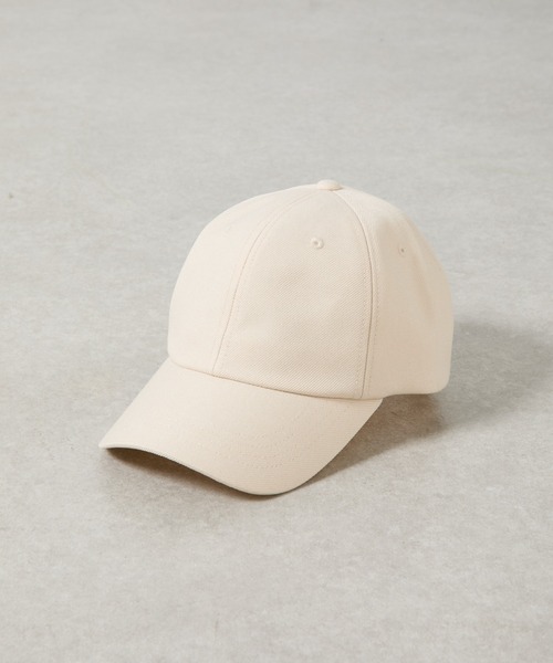 COLONY 2139（コロニートゥーワンスリーナイン）の「プレーンツイルキャップ（キャップ・レディース・オフホワイト/グレー/ブラック/ブラウン・FREE）」の6枚目の写真