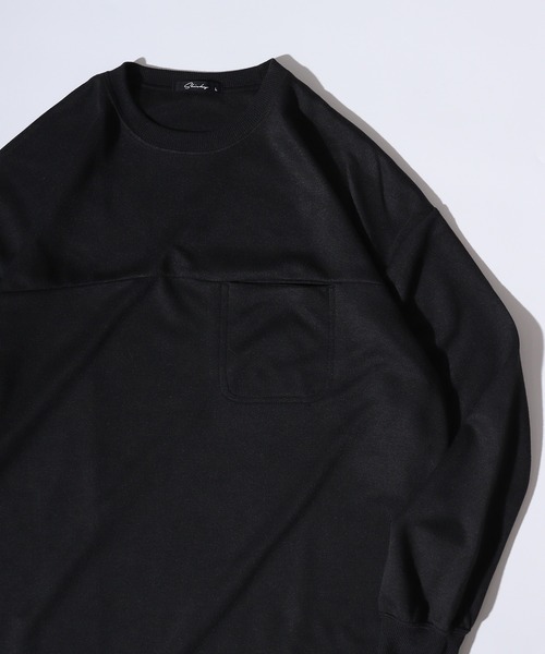 FUNALIVE(ファンアライブ)の「Simple plain oversized sweatshirt / シンプル無地オーバーサイズスウェットトレーナー キーネック/クルーネック unisex(スウェット・メンズ・ブラック/ホワイト系1/ホワイト系2/グレー系2/オフホワイト/杢グレー/ベージュ系1/ネイビー系2/ブラック系2/グリーン/グレー系1/ネイビー系1/ブラック系1/ベージュ系2/グリーン系2/ベージュ/チャコール・M/L/XL)」の5枚目の写真