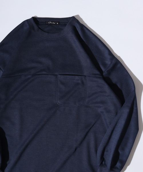 FUNALIVE(ファンアライブ)の「Simple plain oversized sweatshirt / シンプル無地オーバーサイズスウェットトレーナー キーネック/クルーネック unisex(スウェット・メンズ・ブラック/ホワイト系1/ホワイト系2/グレー系2/オフホワイト/杢グレー/ベージュ系1/ネイビー系2/ブラック系2/グリーン/グレー系1/ネイビー系1/ブラック系1/ベージュ系2/グリーン系2/ベージュ/チャコール・M/L/XL)」の16枚目の写真