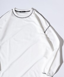 Simple plain oversized sweatshirt / シンプル無地オーバーサイズスウェットトレーナー キーネック/クルーネック unisex