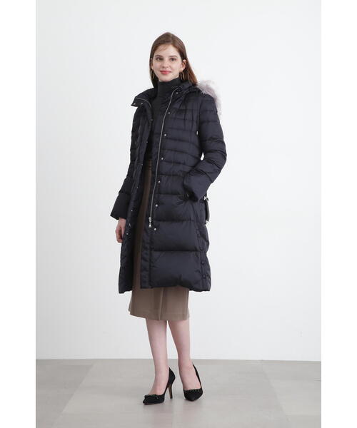 ◇タフタロングダウンコート（ダウンジャケット/コート