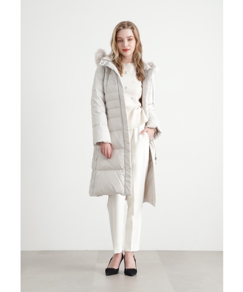 ◇タフタロングダウンコート（ダウンジャケット/コート