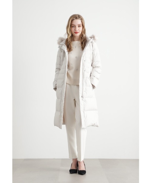 ◇タフタロングダウンコート（ダウンジャケット/コート