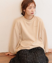 mysty woman | 【スタッフプロデュース/WEB限定】MiO企画・ちび刺繍ロゴスウェット 149818(スウェット)