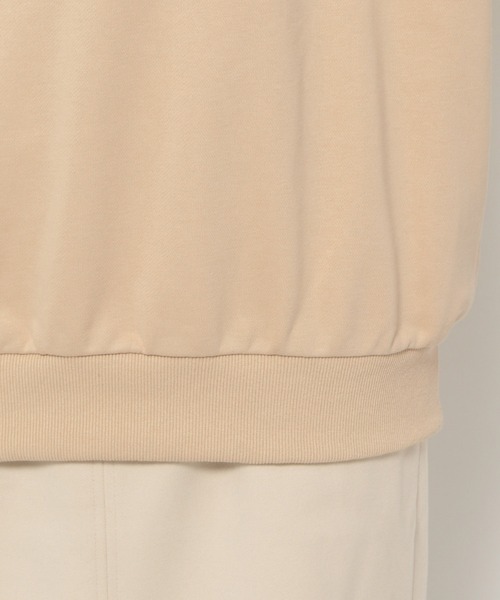 mysty woman(ミスティウーマン)の「【スタッフプロデュース/WEB限定】MiO企画・ちび刺繍ロゴスウェット 149818(スウェット・レディース・ベージュ/アイボリー/ピンク・FREE)」の12枚目の写真