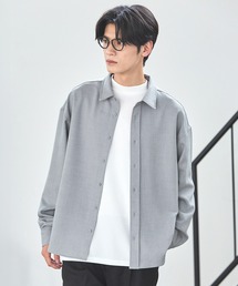 ESSENTIALS WARDROBE（エッセンシャルワードローブ）の「TRメランジポリストレッチ長袖シャツ（シャツ/ブラウス）」