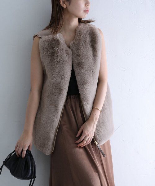 WEB限定》エコファーベスト（ベスト）｜La TOTALITE（ラトータリテ）の