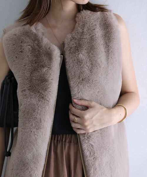 WEB限定》エコファーベスト（ベスト）｜La TOTALITE（ラトータリテ）の