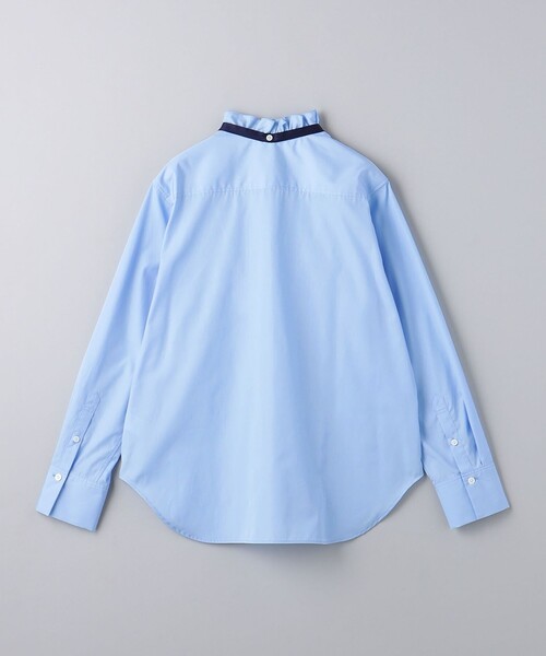 UNITED ARROWS（ユナイテッドアローズ）の「フリル リボン ボウタイブラウス（シャツ/ブラウス・レディース・ホワイト/ライトブルー・FREE）」の13枚目の写真