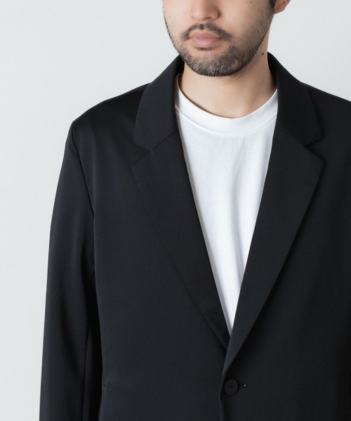 +CLTHET マットツイストテーラードジャケット 直営店・ZOZOTOWN限定 】ルカマットツイスト ジャケット/ LUCA MATTE