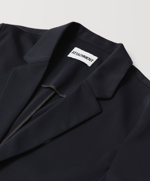 ATTACHMENT(アタッチメント)の「【 直営店・ZOZOTOWN限定 】ルカマットツイスト ジャケット/ LUCA MATTE TWIST JACKET(テーラードジャケット・メンズ・ブラック/ダークカーキ/ネイビー・1/2/3)」の12枚目の写真