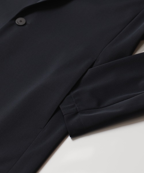 ATTACHMENT(アタッチメント)の「【 直営店・ZOZOTOWN限定 】ルカマットツイスト ジャケット/ LUCA MATTE TWIST JACKET(テーラードジャケット・メンズ・ブラック/ダークカーキ/ネイビー・1/2/3)」の14枚目の写真