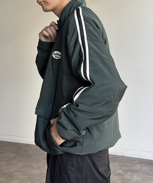 CPCM(シーピーシーエム)の「中綿ワッペン付きブルゾン(ブルゾン・レディース・ブラック/ネイビー/グリーン・MEDIUM/LARGE)」の22枚目の写真