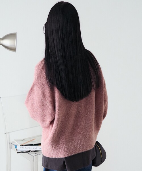 FREAK'S STORE(フリークスストア)の「スパンコール ニットプルオーバー(ニット/セーター・レディース・ブラック/ピンク/ベージュ・フリ-)」の12枚目の写真