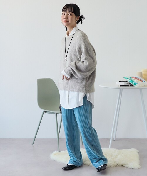 FREAK'S STORE(フリークスストア)の「スパンコール ニットプルオーバー(ニット/セーター・レディース・ブラック/ピンク/ベージュ・フリ-)」の18枚目の写真