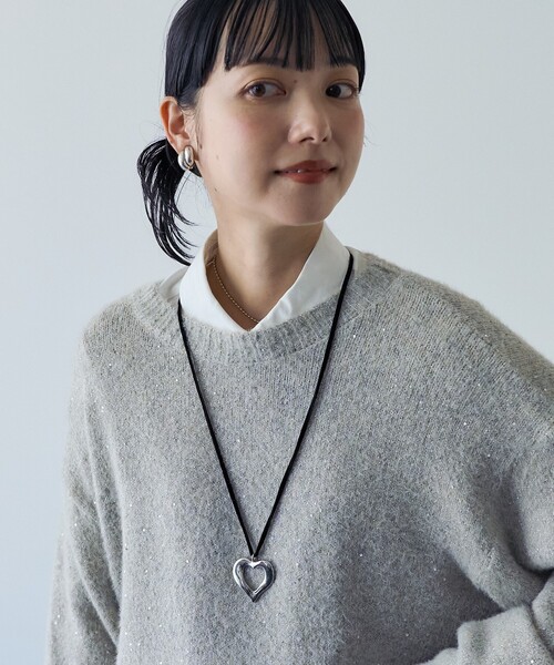 FREAK'S STORE(フリークスストア)の「スパンコール ニットプルオーバー(ニット/セーター・レディース・ブラック/ピンク/ベージュ・フリ-)」の22枚目の写真