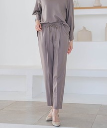 la.f…（ラエフ）の「【WEB別注】ストレッチテーパードパンツ≪洗濯機で洗える/セットアップ対応≫（スラックス）」