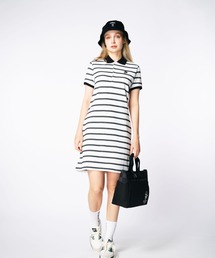 DEVEREUX GOLF（デヴァローゴルフ）の「Classic OX ボーダーワンピース（ワンピース）」