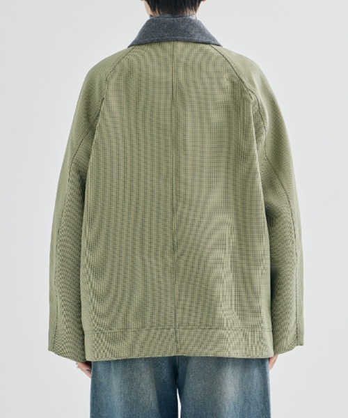 TODAYFUL(トゥデイフル)の「【TODAYFUL/トゥデイフル】Houndstooth Raglan Jacket/ハウンドトゥースラグランジャケット(ブルゾン・レディース・オリーブ・36/38)」の13枚目の写真