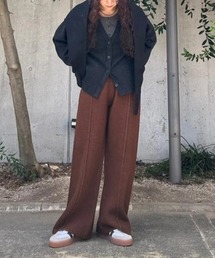 forget-me-nots（フォーゲットミーノッツ）の「リブニットパンツ FMN-24AW-P-002（その他パンツ）」