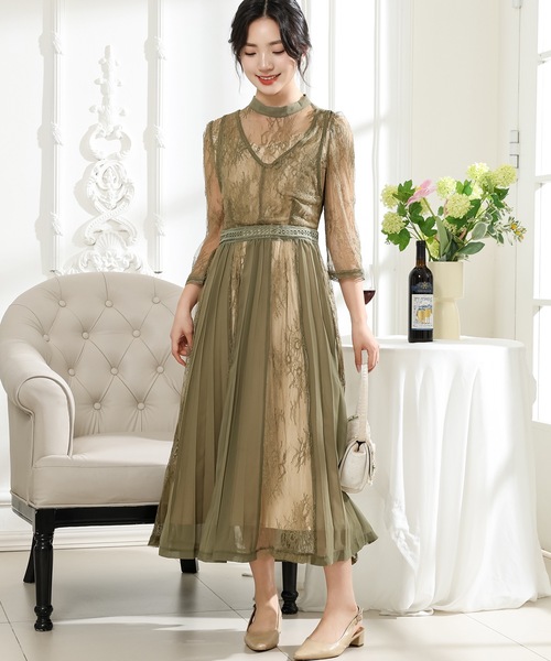 ダイアグラム●極美品●近年 フーディドッキングワンピース シアーフレアスカート ダイアグラム○極美品○近年 フーディドッキングワンピース