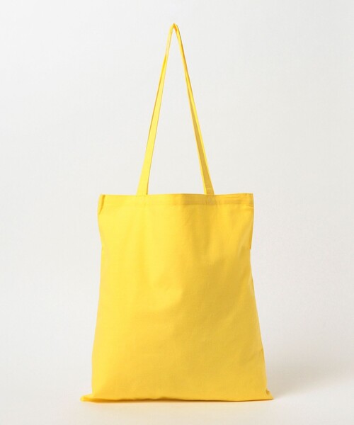 TOKYO CULTUART by BEAMS（トウキョウカルチャートバイビームス）の「来夢来人(天久聖一) / 反対 Tote Bag（トートバッグ・メンズ・イエロー/レッド・ONE SIZE）」の8枚目の写真