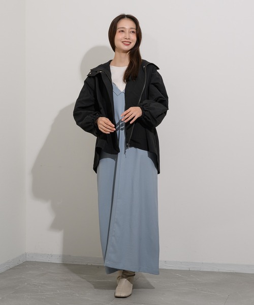 KATHARINE ROSS(キャサリンロス)の「【KATHARINE ROSS】ZOZO限定 マウンテンフレアパーカー(マウンテンパーカー・レディース・ベージュ/ブラック・MEDIUM)」の14枚目の写真