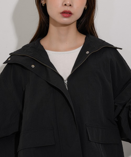 KATHARINE ROSS(キャサリンロス)の「【KATHARINE ROSS】ZOZO限定 マウンテンフレアパーカー(マウンテンパーカー・レディース・ベージュ/ブラック・MEDIUM)」の21枚目の写真