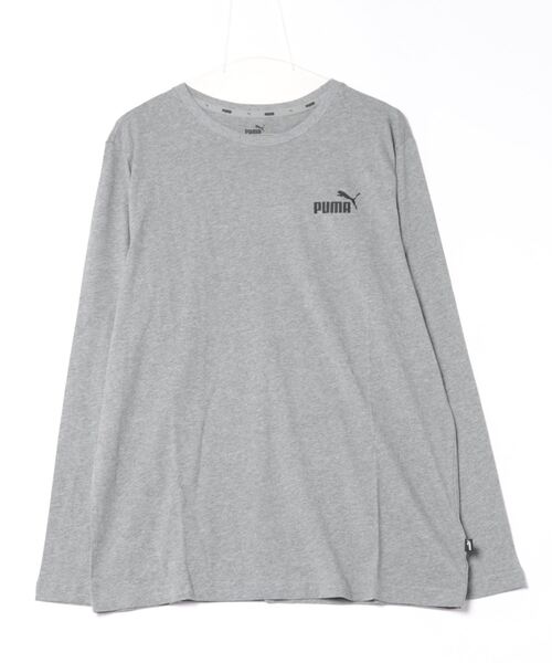 PUMA(プーマ)の「589027 PUMA ロングTシャツ(Tシャツ/カットソー・メンズ・ネイビー/ホワイト/ブラック/グレー・LARGE/X-LARGE/MEDIUM)」の4枚目の写真