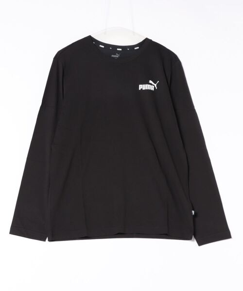 PUMA(プーマ)の「589027 PUMA ロングTシャツ(Tシャツ/カットソー・メンズ・ネイビー/ホワイト/ブラック/グレー・LARGE/X-LARGE/MEDIUM)」の3枚目の写真