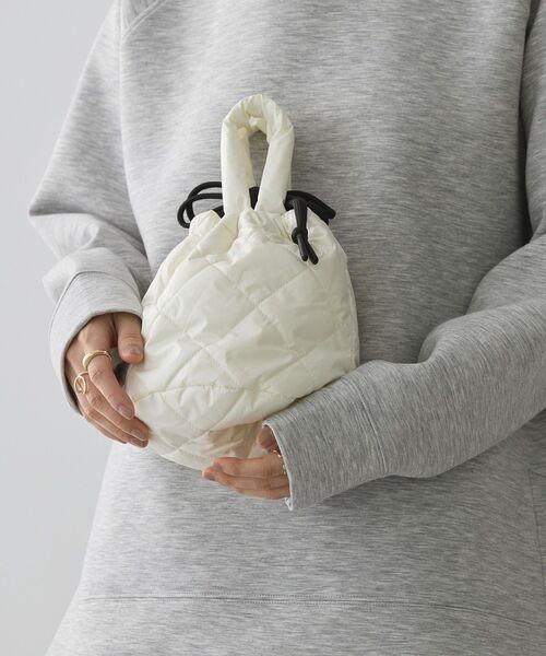 AMERICAN HOLIC（アメリカンホリック）の「キルティングミニBAG1（ハンドバッグ・レディース・アイボリー/オリーブ/ブラック・FREE）」の9枚目の写真