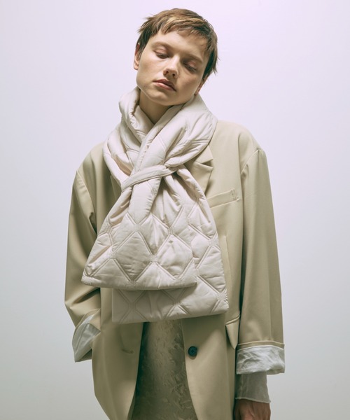セール】Quilting Muffler（マフラー）｜EN NEUME（エンノイム）の