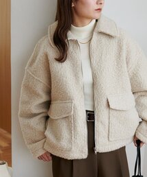 DISCOAT(ディスコート)の【WEB限定】WポケットZIPブルゾン(ブルゾン)