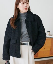 【WEB限定】WポケットZIPブルゾン