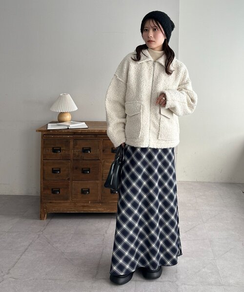 セール】【WEB限定】WポケットZIPブルゾン（ブルゾン）｜DISCOAT