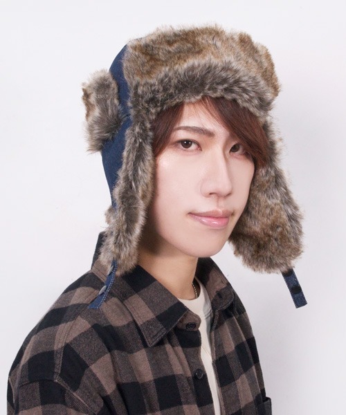 【セール】DENIM FLIGHT CAP/デニムフライトキャップ（キャップ）｜polcadot（ポルカドット） 5,841円