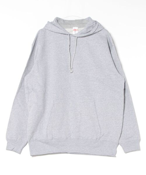 VIBGYOR（ヴィブジョー）の「United Athle/10.0oz プルオーバー パイル 無地 パーカー（裏パイル）(CZ)（パーカー・メンズ・グレー系その他/ホワイト/ブラック/ネイビー/オレンジ/ロイヤルブルー/スミクロ/ライトピンク/ダークブラウン/グリーン系その他/ゴールド/パープル/ナチュラル/チャコールグレー/バーガンディー/アッシュグレー/レッド/ダークグリーン・X-LARGE/MEDIUM/SMALL/LARGE）」の6枚目の写真