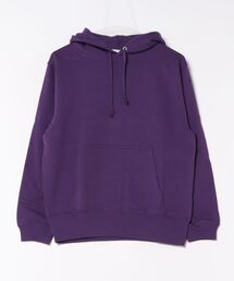 Supplier R ダークグレー パーカー　紫 HUG.U パーカー 体型カバー オーバーサイズ アウター レディース