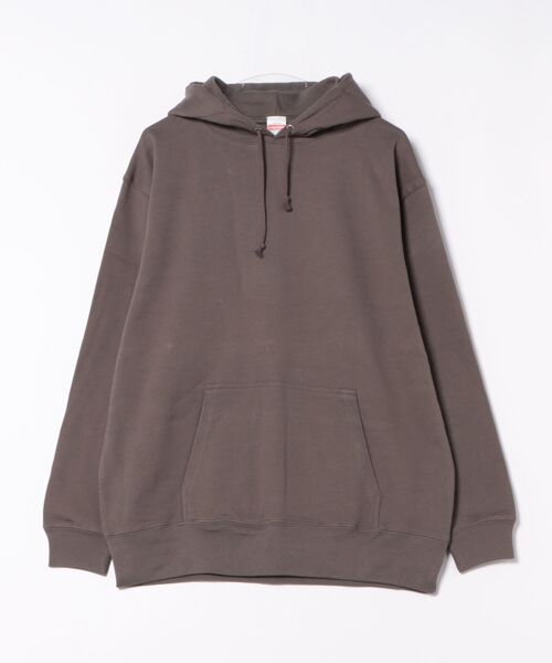 VIBGYOR（ヴィブジョー）の「United Athle/10.0oz プルオーバー パイル 無地 パーカー（裏パイル）(CZ)（パーカー・メンズ・グレー系その他/ホワイト/ブラック/ネイビー/オレンジ/ロイヤルブルー/スミクロ/ライトピンク/ダークブラウン/グリーン系その他/ゴールド/パープル/ナチュラル/チャコールグレー/バーガンディー/アッシュグレー/レッド/ダークグリーン・X-LARGE/MEDIUM/SMALL/LARGE）」の4枚目の写真