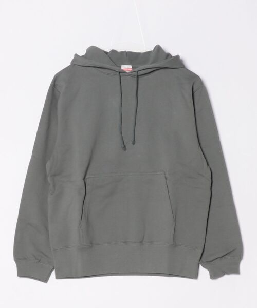 VIBGYOR（ヴィブジョー）の「United Athle/10.0oz プルオーバー パイル 無地 パーカー（裏パイル）(CZ)（パーカー・メンズ・グレー系その他/ホワイト/ブラック/ネイビー/オレンジ/ロイヤルブルー/スミクロ/ライトピンク/ダークブラウン/グリーン系その他/ゴールド/パープル/ナチュラル/チャコールグレー/バーガンディー/アッシュグレー/レッド/ダークグリーン・X-LARGE/MEDIUM/SMALL/LARGE）」の9枚目の写真