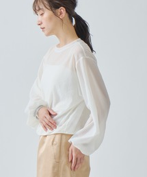 WHYTO アシンメトリー カラー ブラウス whyto (ホワイト) Asymmetry Collar Blouse / アシンメトリー