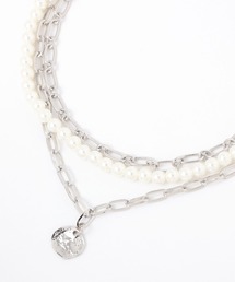 BAYFLOW | パール多連ネックレス(ネックレス)