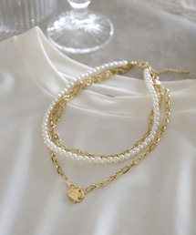 BAYFLOW | パール多連ネックレス(ネックレス)