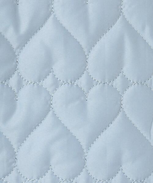 SHOO・LA・RUE(シューラルー)の「◆【110-140cm】ハートキルトラップ風スカート(スカート・キッズ・サックスブルー/ブラック・14/13/12/11)」の9枚目の写真