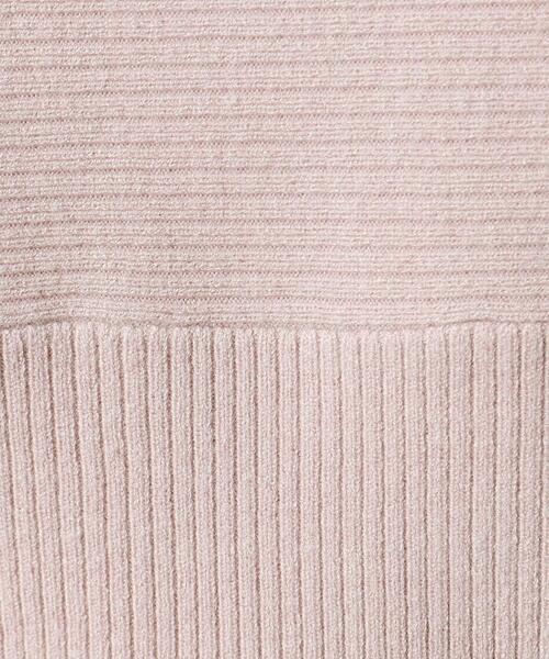 ITS'DEMO（イッツデモ）の「◆【通勤／手洗い可】リブ切替ニット（ニット/セーター・レディース・アイボリー/ブラック/ブルーグリーン/サンドベージュ/ワインレッド・00）」の17枚目の写真