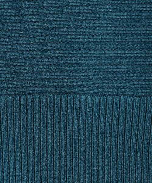 ITS'DEMO（イッツデモ）の「◆【通勤／手洗い可】リブ切替ニット（ニット/セーター・レディース・アイボリー/ブラック/ブルーグリーン/サンドベージュ/ワインレッド・00）」の21枚目の写真