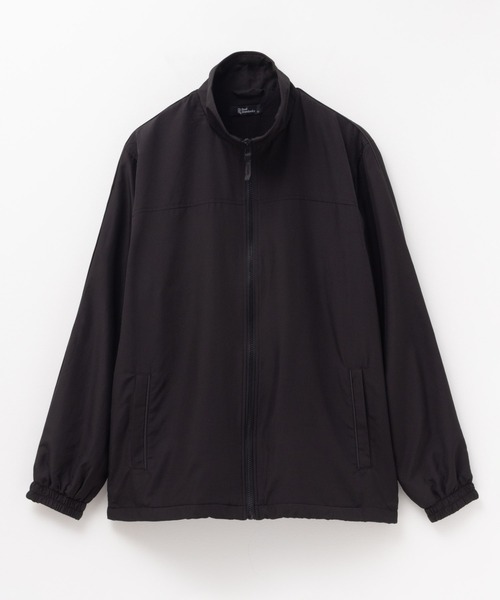 Mac-House(マックハウス)の「【Real Standard】裏フリーススタンドブルゾン(ブルゾン・メンズ・ブラック・M/L/XL)」の2枚目の写真