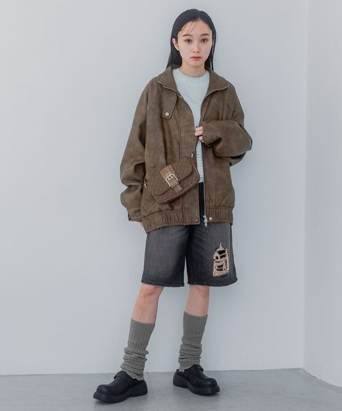 おやっさん JEANASIS（ジーナシス）の「ジャガードモノグラムミニBAG