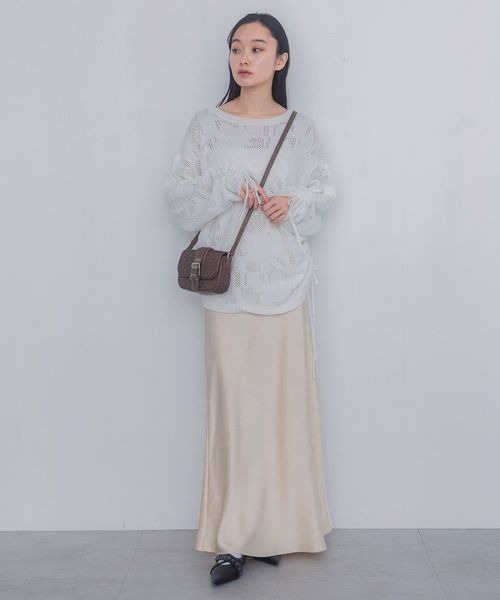 JEANASIS（ジーナシス）の「ジャガードモノグラムミニBAG/288192（ショルダーバッグ・レディース・カーキ系/ブラック系その他・FREE）」の20枚目の写真