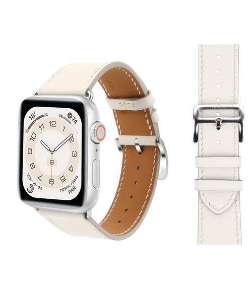 アップルウォッチバンド スイフトレザー 本革 【42(Series1/2/3)/44/45